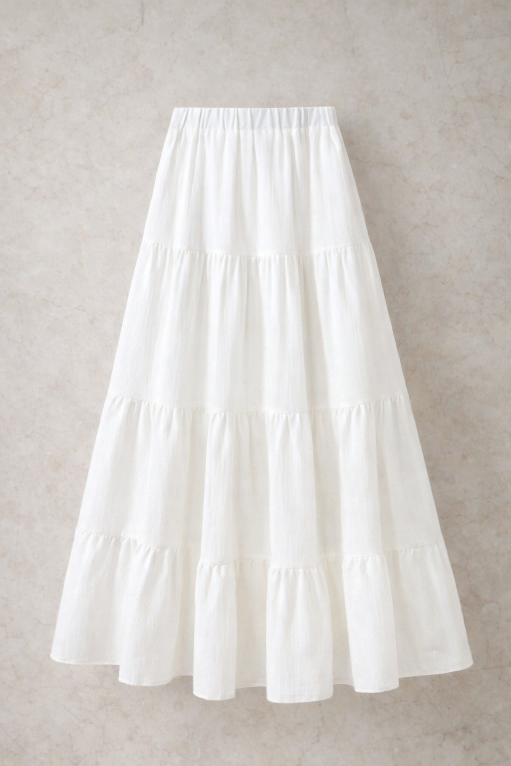 Ivory Flow Skirt