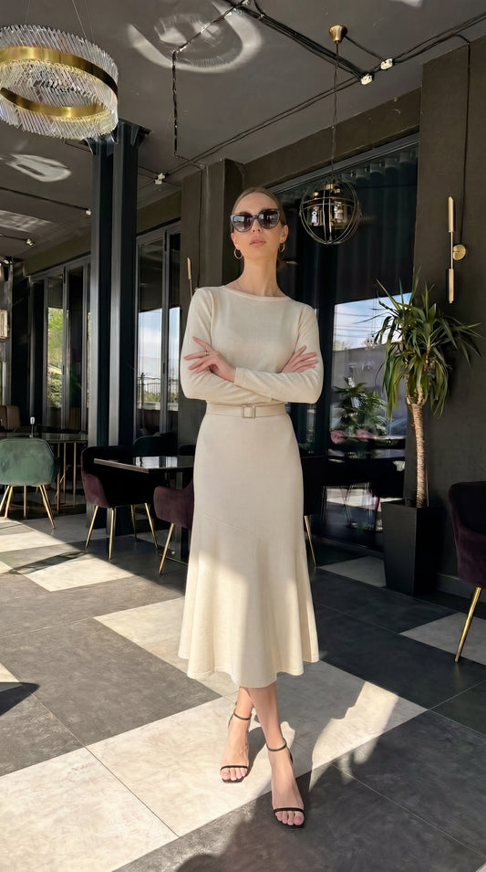 Empire Grace Midi Skirt